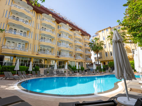Alanya Otelleri Citrus Plaza Hotel Odalar