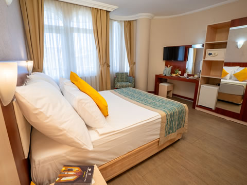 Alanya Otelleri Citrus Plaza Hotel Aloe Vera Yataklar